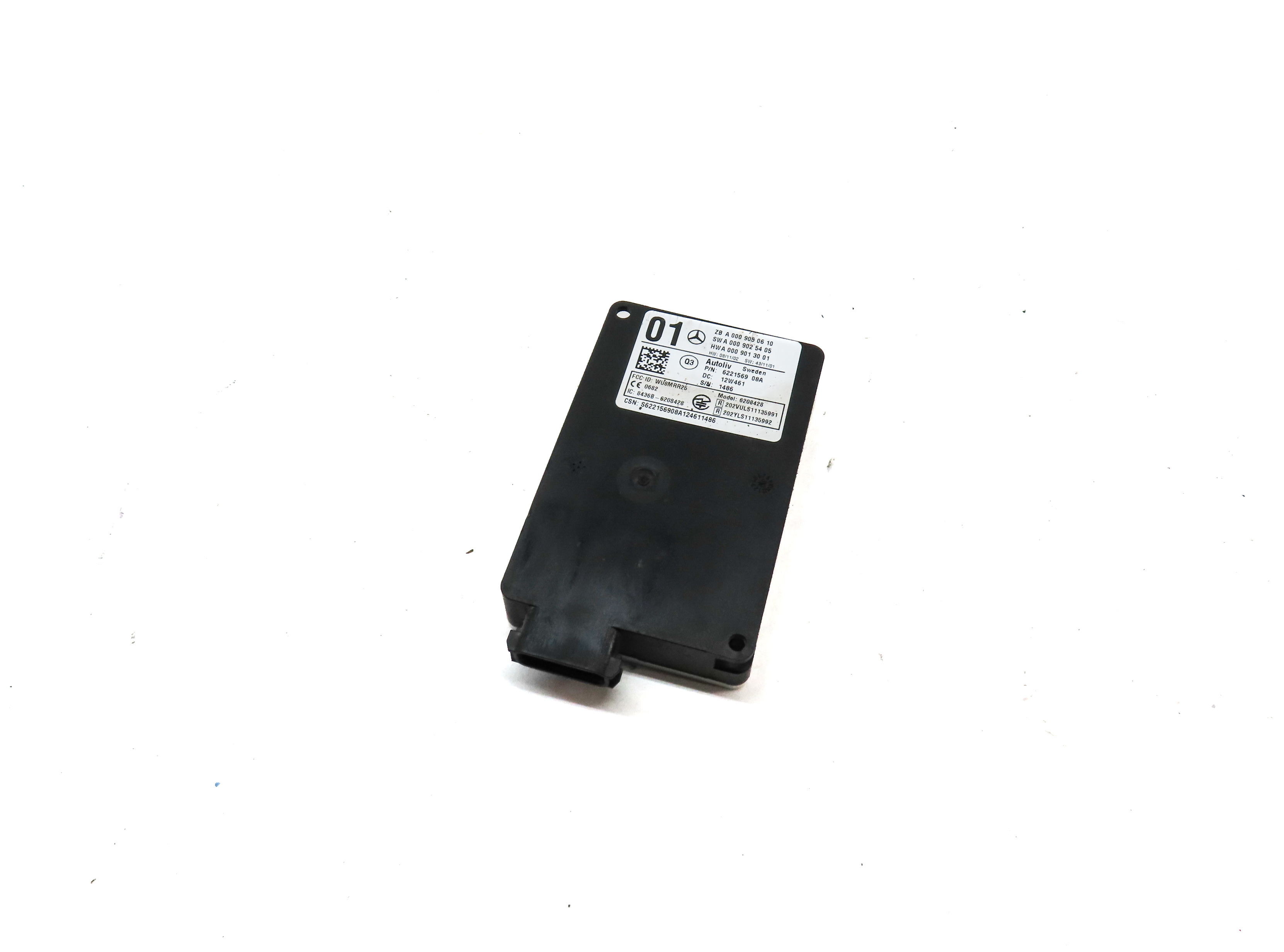 2014-2015 MERCEDES CLA-CLASS (C117) REAR BLIND SPOT RADAR SENSOR CONTROL MODULE — exact item pictured
